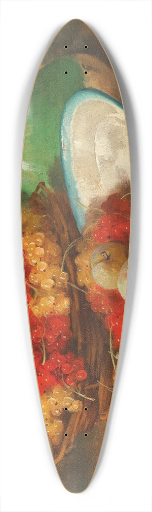 Arthur-Alfred Brunel de Neuville - Still life with currant and a green pitcher 39.3 inch art pintail longboard deck