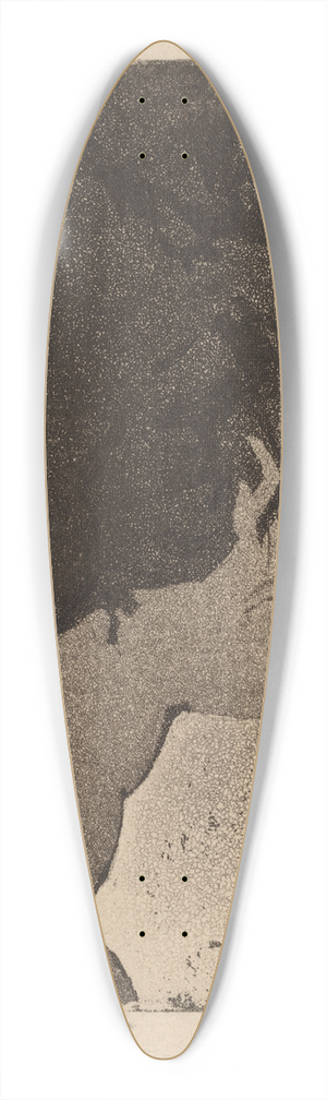 Arthur Bowen Davies - Profile 39.3 inch art pintail longboard deck