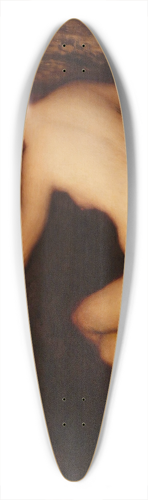 Arthur Bowen Davies - The butterfly 39.3 inch art pintail longboard deck