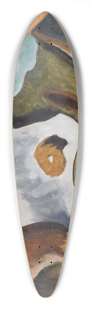 Arthur Dove - Goat 39.3 inch art pintail longboard deck