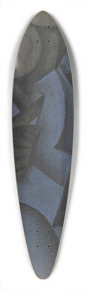 Arthur Dove - Pagan Philosophy 39.3 inch art pintail longboard deck