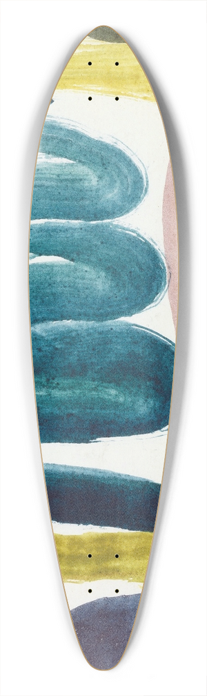 Arthur Dove - Pond in Sunlight 39.3 inch art pintail longboard deck