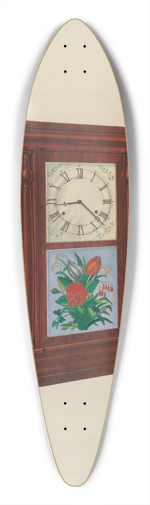 Arthur Mathews - Seth Thomas Clock 39.3 inch art pintail longboard deck