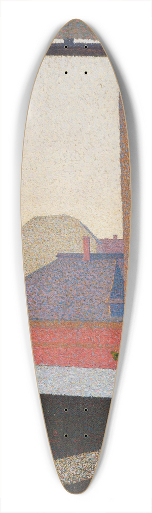 Arthur Segal - View from the Window 39.3 inch art pintail longboard deck