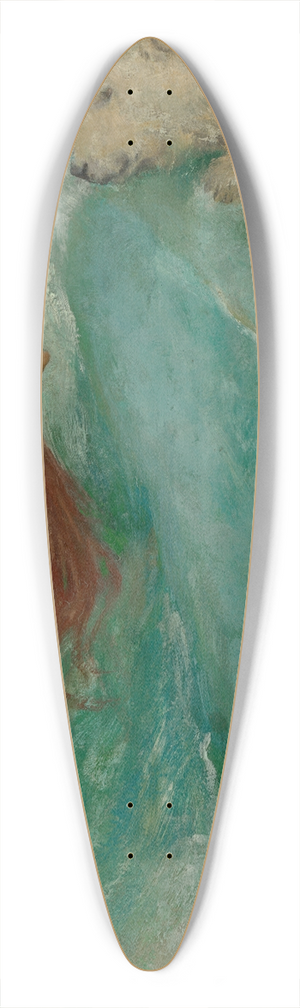 Arthur Wardle - Arctic Encounter 39.3 inch art pintail longboard deck