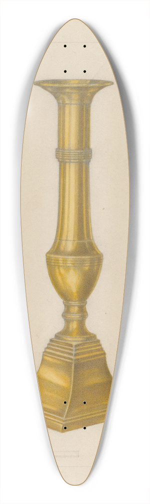 Arthur Wegg - Candlestick 39.3 inch art pintail longboard deck