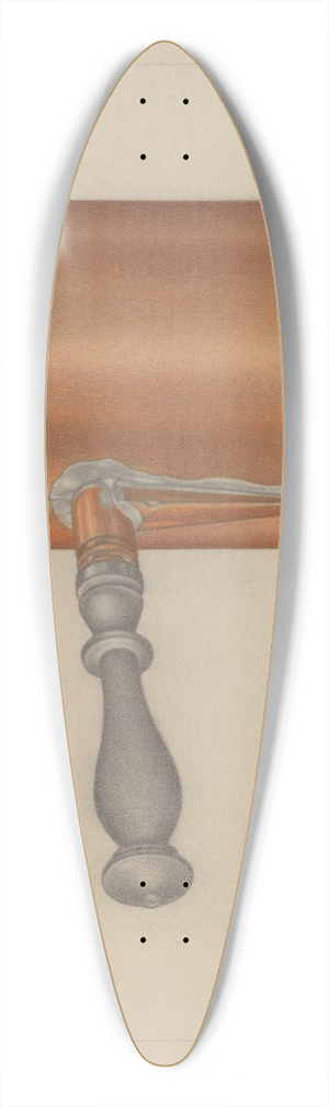 Arthur Wegg - Flour Sifter 39.3 inch art pintail longboard deck