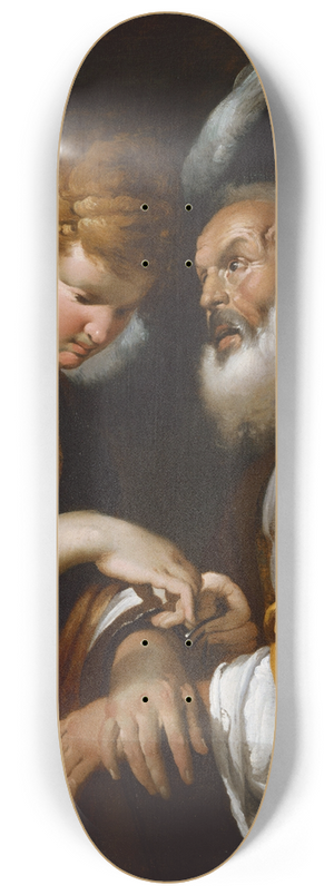 Bernardo Strozzi - The Release Of St Peter 8.25 inch art skate deck Bernardo Strozzi - The Release Of St Peter 8.25 inch art skate deck