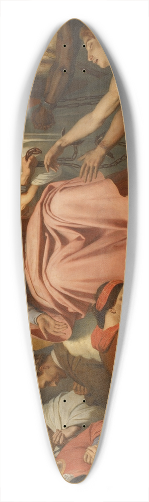 Ary Scheffer - Christus Consolator 39.3 inch art pintail longboard deck