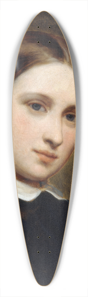 Ary Scheffer - Portrait de Cornlie Renan-Scheffer 39.3 inch art pintail longboard deck
