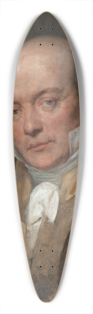 Ary Scheffer - Portrait de Pierre-Jean de Branger 39.3 inch art pintail longboard deck