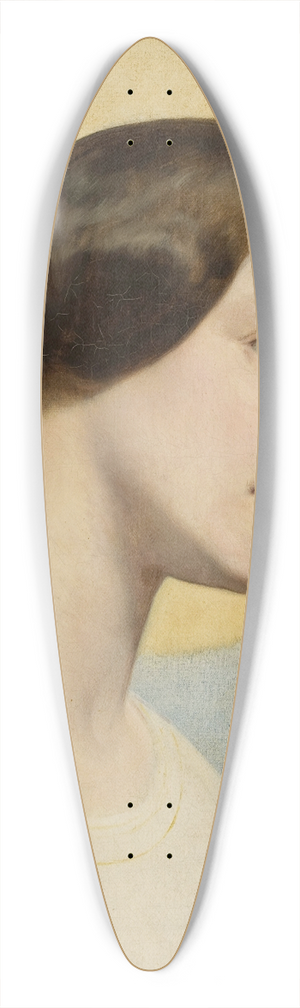 Ary Scheffer - Portrait of Eliza Krasiska 39.3 inch art pintail longboard deck