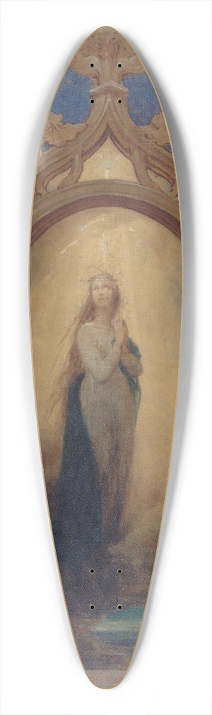 Ary Scheffer - Projet pour un triptyque 39.3 inch art pintail longboard deck