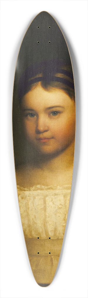 Asher Brown Durand - Mary Louisa Adams 39.3 inch art pintail longboard deck