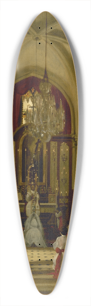 Auguste de Chtillon - La premire communion de Lopoldine  Fourqueux, le 8 septembre 1836 39.3 inch art pintail longboard deck