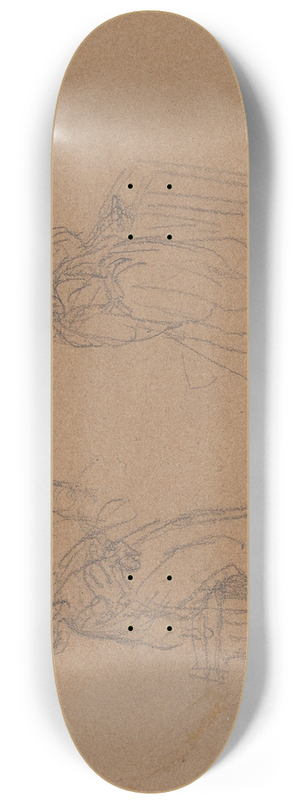 Adolph Tidemand - En barnemorderske i forhr 8.25 inch art skate deck