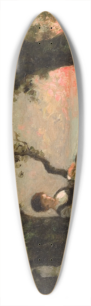 Auguste-Paul-Charles Anastasi - Summer Repose 39.3 inch art pintail longboard deck Auguste-Paul-Charles Anastasi - Summer Repose 39.3 inch art pintail longboard deck