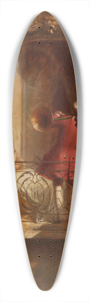Auguste Serrure - Le concert 39.3 inch art pintail longboard deck