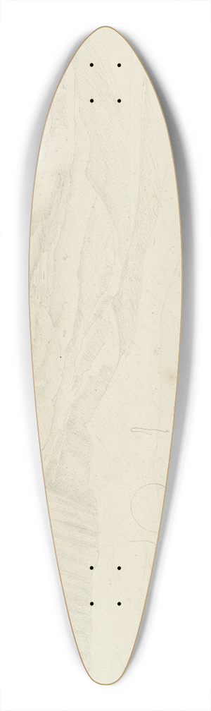 August Lucas - Weiter Blick ber die Sabiner Berge 39.3 inch art pintail longboard deck