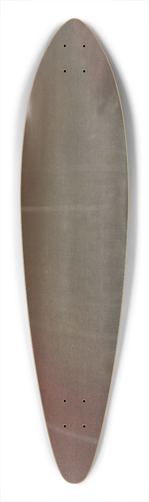 August Matthias Hagen - Virmalised 39.3 inch art pintail longboard deck