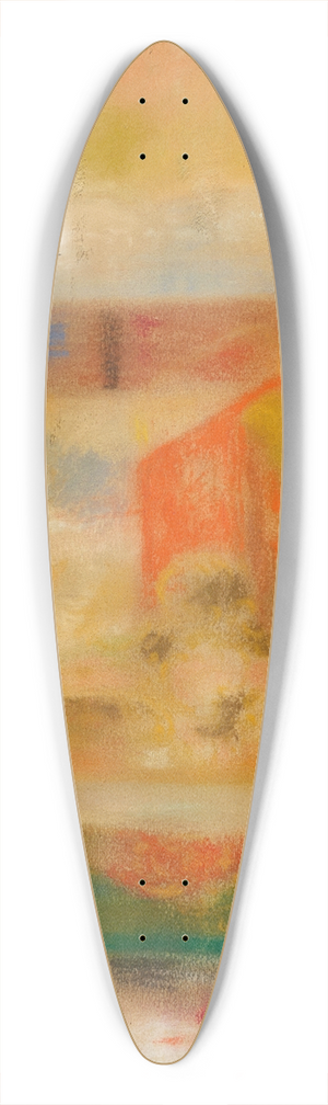 Augusto Giacometti - Spiegel 39.3 inch art pintail longboard deck