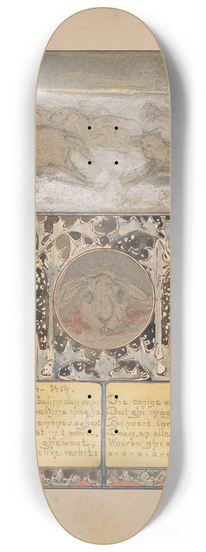 Bernard Willem Wierink - Belijn en de zijnen en de afgebeten kop van Cuwaert 8.25 inch art skate deck Bernard Willem Wierink - Belijn en de zijnen en de afgebeten kop van Cuwaert 8.25 inch art skate deck