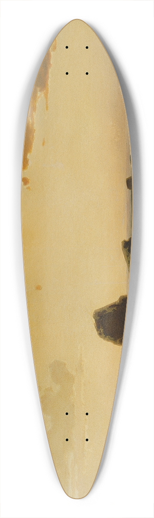 August Schaeffer von Wienwald - Helgoland 39.3 inch art pintail longboard deck