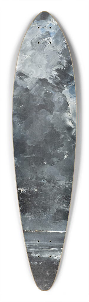 August Strindberg - The Town 39.3 inch art pintail longboard deck