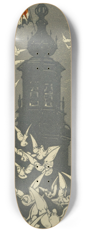 Bernard Willem Wierink - Vredejaar 8.25 inch art skate deck Bernard Willem Wierink - Vredejaar 8.25 inch art skate deck