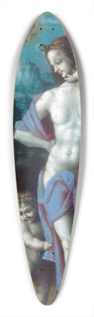 Bacchiacca - Eve with Cain and Abel 39.3 inch art pintail longboard deck