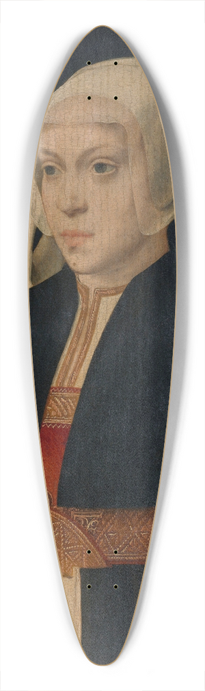 Barthel Bruyn the Elder - Portrait of a Woman 39.3 inch art pintail longboard deck