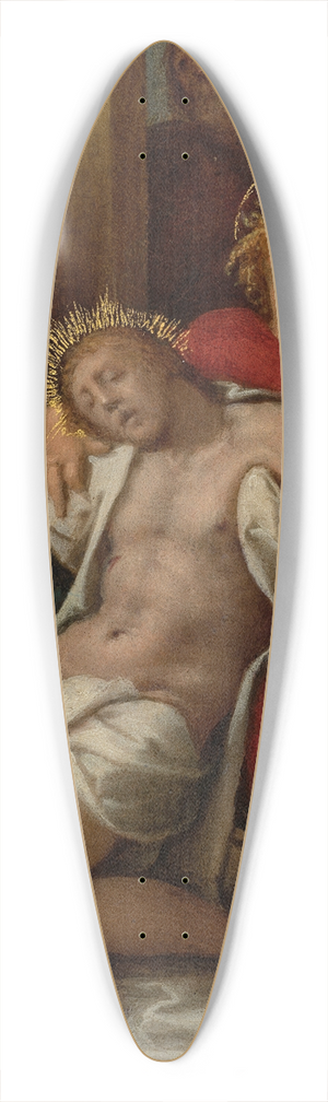 Bartholomaeus Spranger - The Deposition 39.3 inch art pintail longboard deck