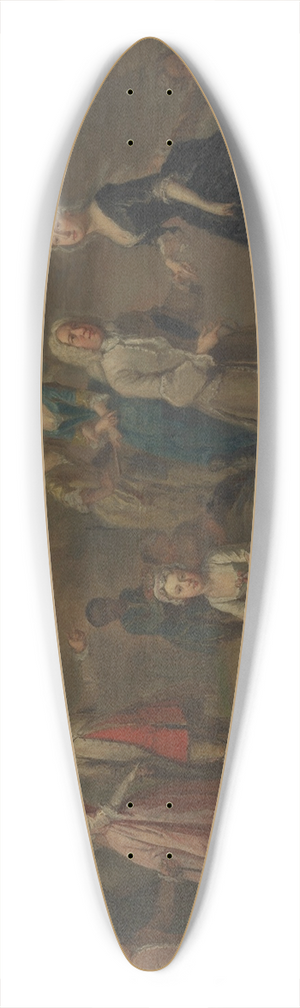 Bartholomew Dandridge - Uvedale Tomkyns Price (16851764) and Members of His Family possibly 39.3 inch art pintail longboard deck