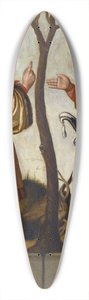 Bartholomus Sarburgh - The Prophets Micah and Nahum 39.3 inch art pintail longboard deck