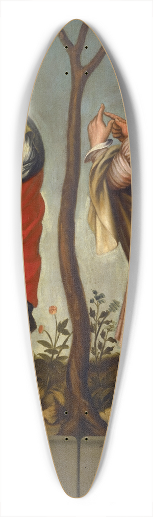 Bartholomus Sarburgh - The Prophets Zephaniah and Habakkuk 39.3 inch art pintail longboard deck