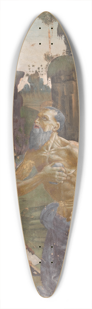 Bartolomeo di Giovanni - Penance of SaintJerome 39.3 inch art pintail longboard deck