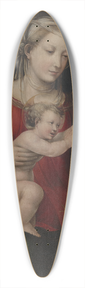 Bartolomeo Neroni - Virgin and Child with Saints John, Catherine and Bernardino ofSiena 39.3 inch art pintail longboard deck Bartolomeo Neroni - Virgin and Child with Saints John, Catherine and Bernardino ofSiena 39.3 inch art pintail longboard deck