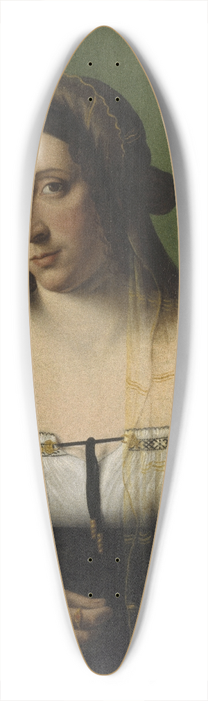 Bartolomeo Veneto - Portrait of a Lady as Mary Magdalen 39.3 inch art pintail longboard deck