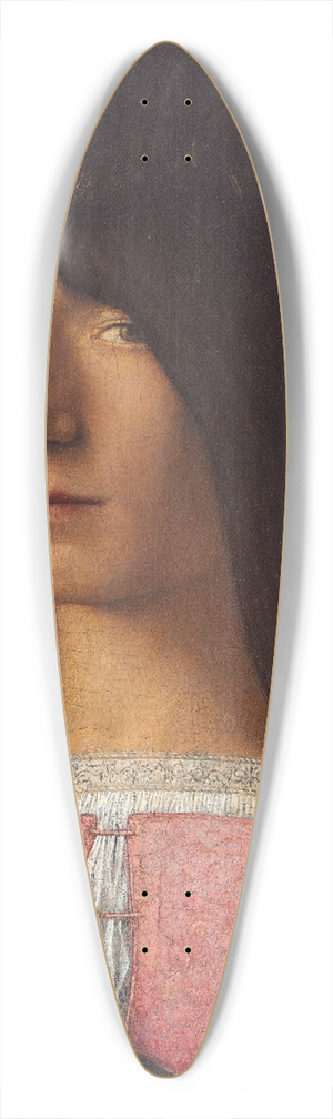 Bartolomeo Veneto - Portrait of a Man 39.3 inch art pintail longboard deck