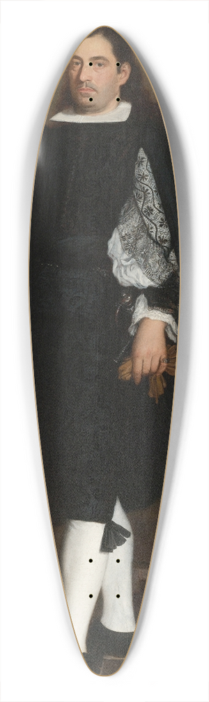 Bartolom Estebn Murillo - Portrait of A Gentleman, Presumably A Member of The Ostigliani Family 39.3 inch art pintail longboard deck