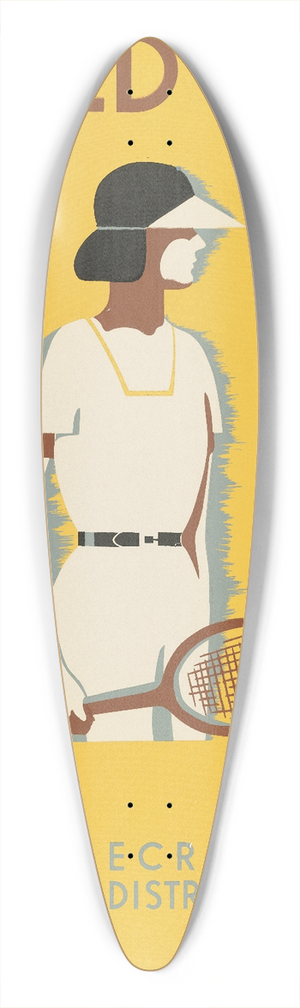 Beard - Field day 39.3 inch art pintail longboard deck