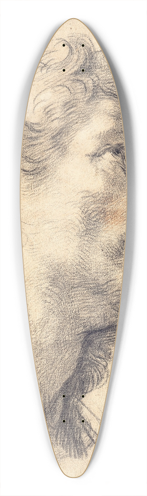 Benedetto Luti - Study of the Head of Saint Crispin 39.3 inch art pintail longboard deck