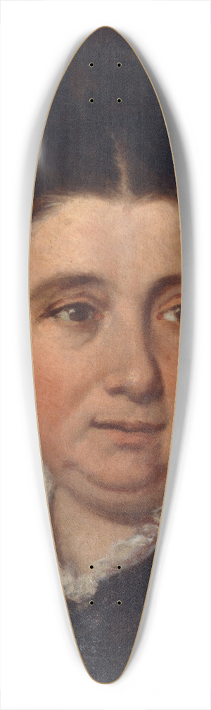 Benet Mercad - Portrait of Senyora Anita 39.3 inch art pintail longboard deck