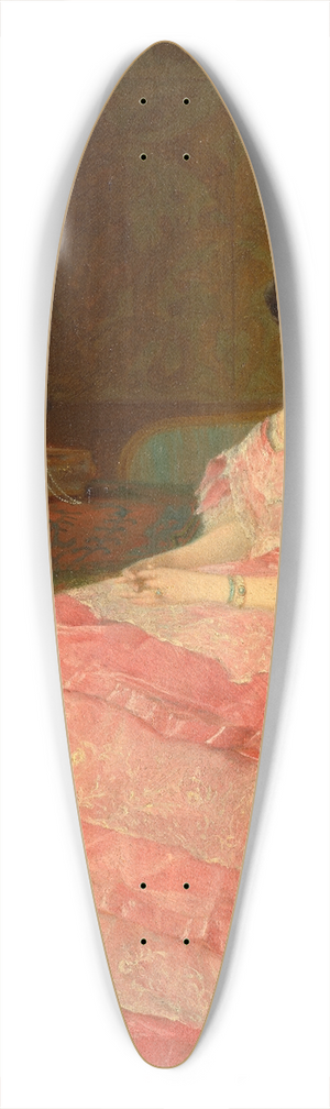 Benjamin-Eugne Fichel - Madame P 39.3 inch art pintail longboard deck Benjamin-Eugne Fichel - Madame P 39.3 inch art pintail longboard deck
