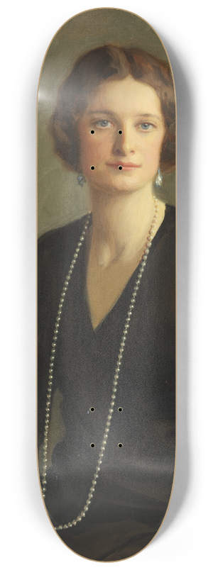 Bernhard sterman - Princess Astrid of Sweden, later Queen 8.25 inch art skate deck