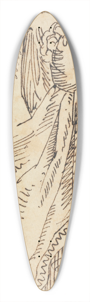 Benjamin Robert Haydon - Study of a Woman, at Rear View 39.3 inch art pintail longboard deck