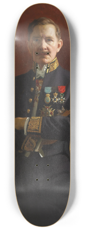 Bernhard sterman - Self-portrait 8.25 inch art skate deck