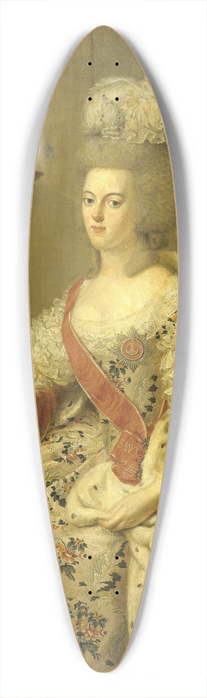 Benjamin Samuel Bolomey - Frederika Sophia Wilhelmina of Prussia (1751-1820), Wife of Prince Willem V 39.3 inch art pintail longboard deck