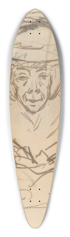 Benjamin West - Countess of Huntingdon 39.3 inch art pintail longboard deck Benjamin West - Countess of Huntingdon 39.3 inch art pintail longboard deck