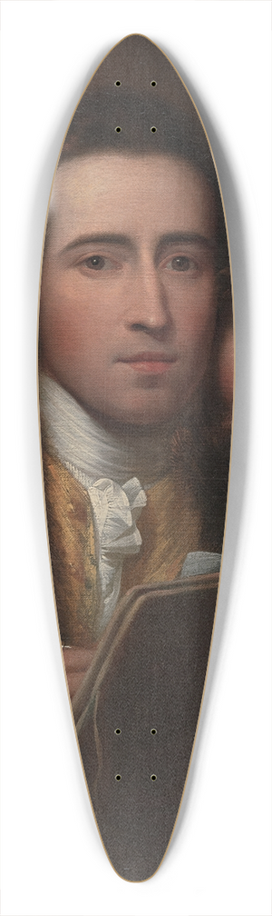 Benjamin West - The Artist and His Son Raphael 39.3 inch art pintail longboard deck